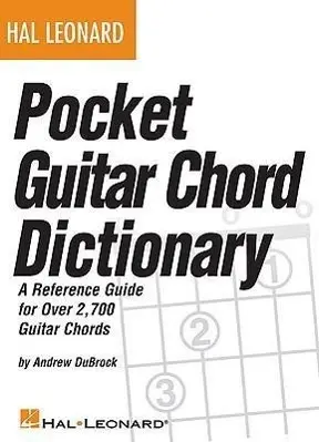 Cover: 9781423485018 | Hal Leonard Pocket Guitar Chord Dictionary 2 700 Chords in All 12...